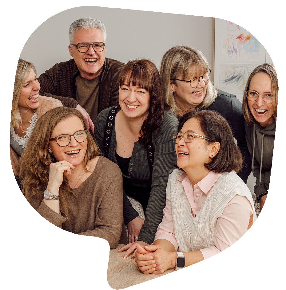 Gruppenfoto Team Logopädie Edewecht Sonka Briese