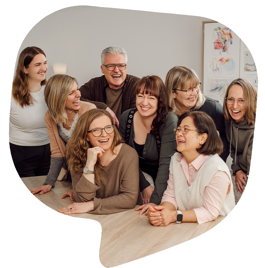 Gruppenfoto Team Logopädie Edewecht Sonka Briese